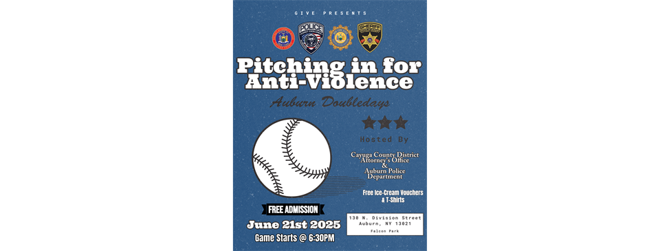 Pitching In for Anti-Violence!